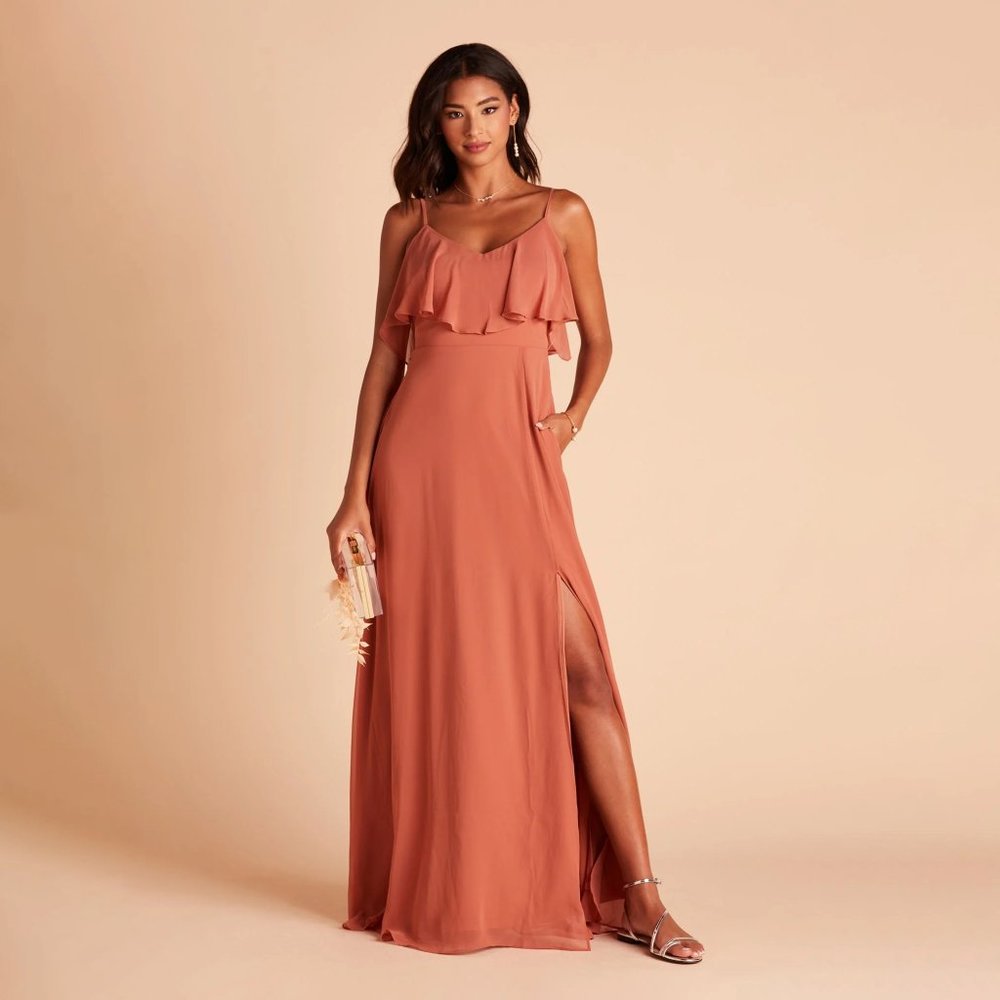 Birdy Grey Bridesmaid Dress - Jane Convertible Dress in Terracotta